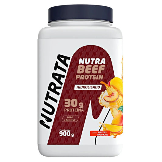 Suplemento alimentar Beef Protein Nutrata 900g (Pote)