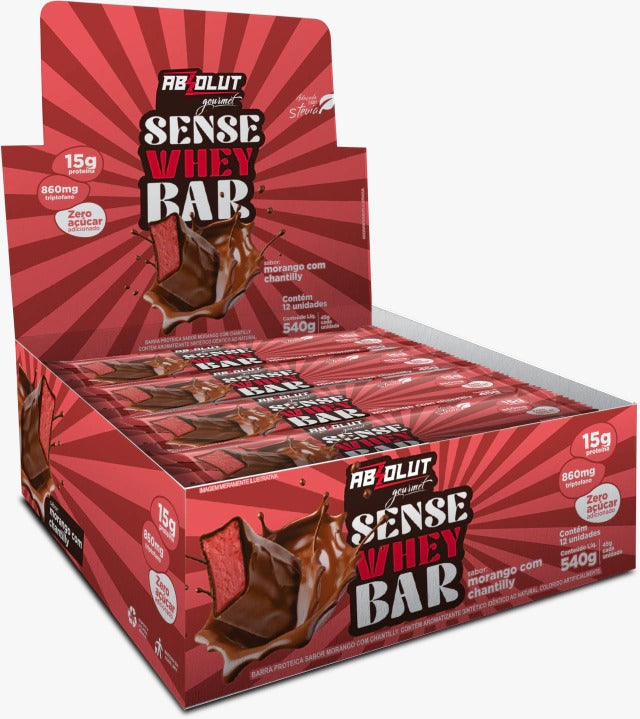 Barra de Proteína Sense Whey Absolut Nutrition (Unidade)