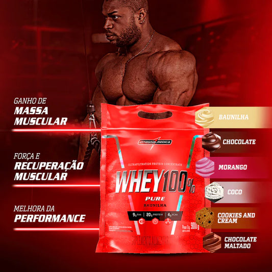 Whey Protein 100% Concentrado Integralmedica 900g