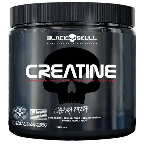 Creatina Pura Black Skull Monohidratada 300g
