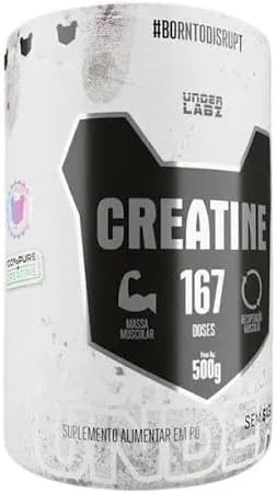 Creatina 100% Pura Under Labz Monohidratada 300g/500g