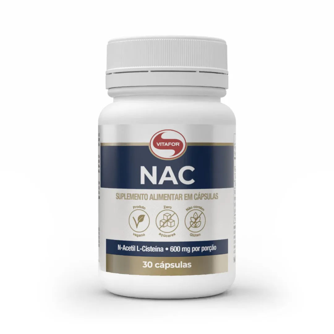 NAC: N-acetil L-cisteína Vitafor 60/30 Cápsulas