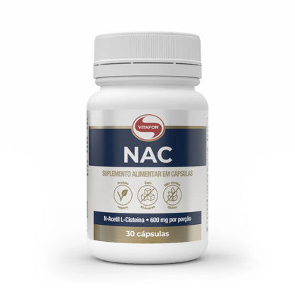 NAC: N-acetil L-cisteína Vitafor 60/30 Cápsulas