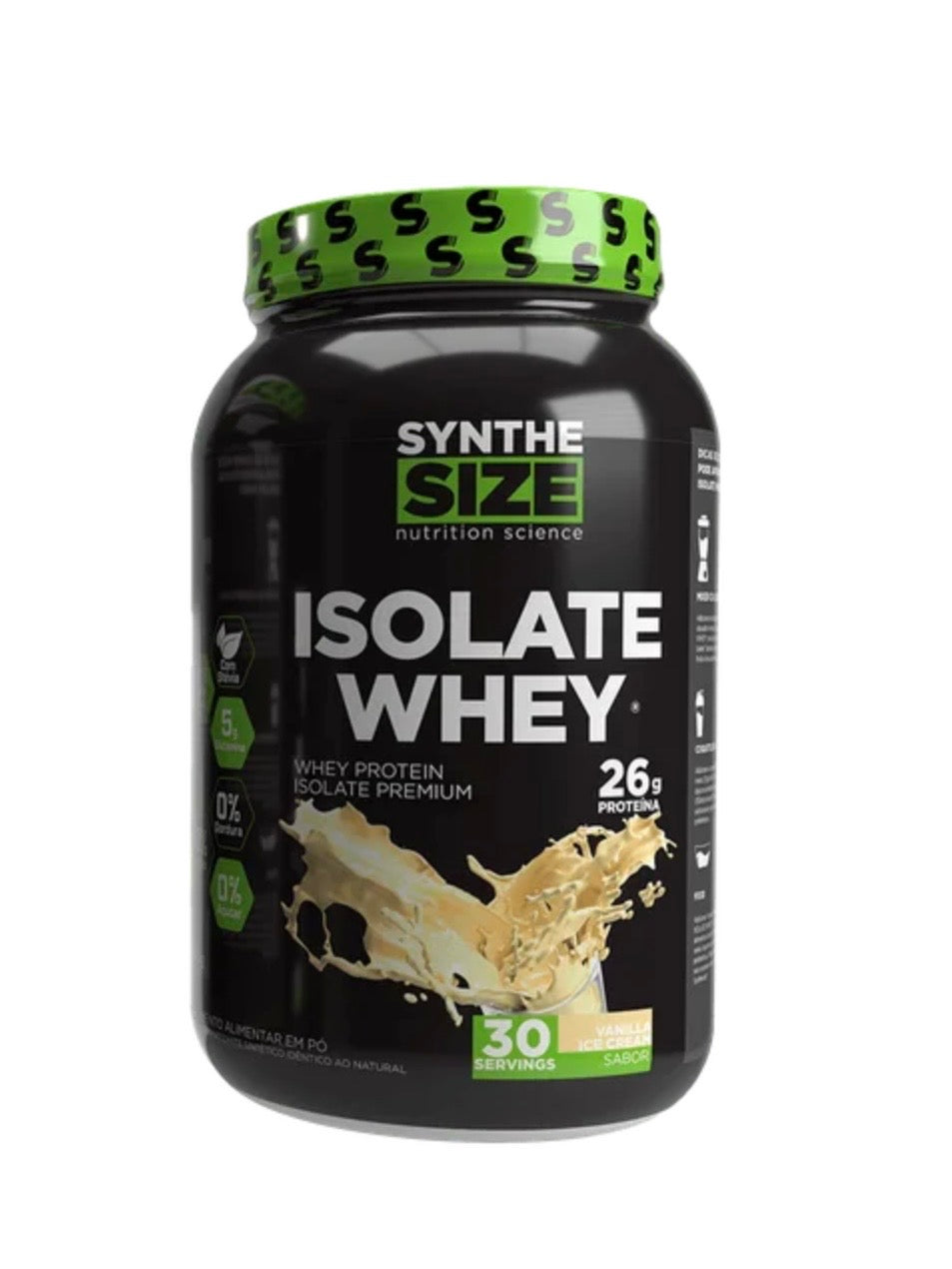 Whey Protein Isolado Synthesize 900g (Pote)