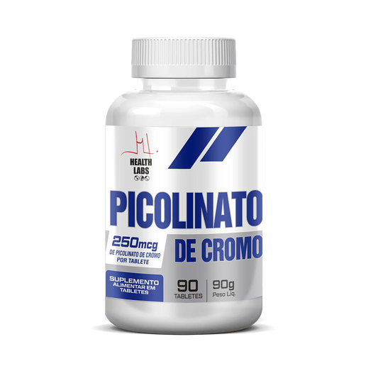 Picolinato de Cromo Health Labs 90 Cápsulas
