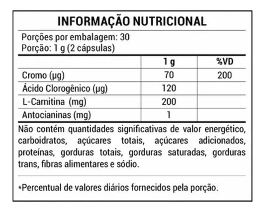 Termogênico MoroLiv Navillus 60 cápsulas