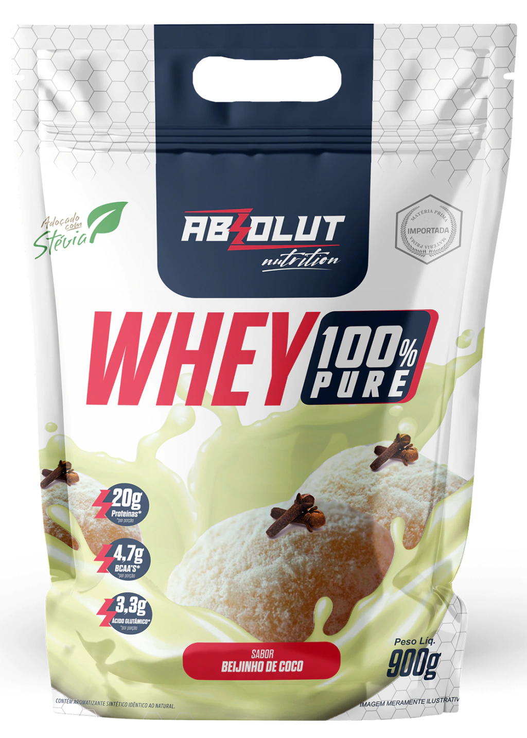 Whey Protein 100% Concentrado Absolut 900g