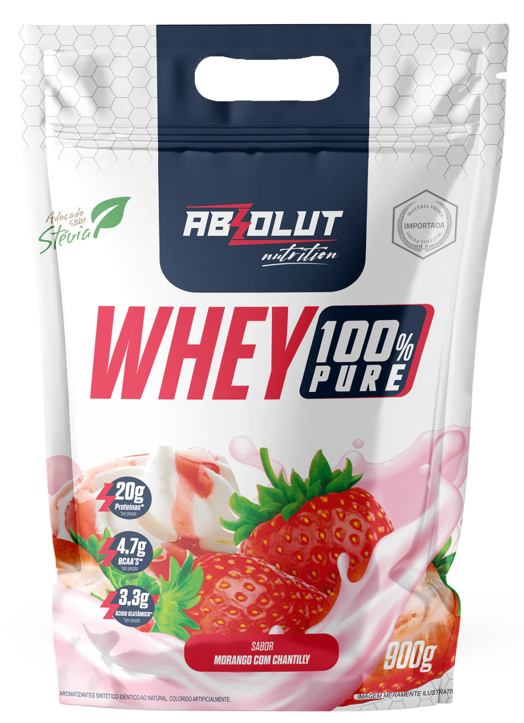 Whey Protein 100% Concentrado Absolut 900g
