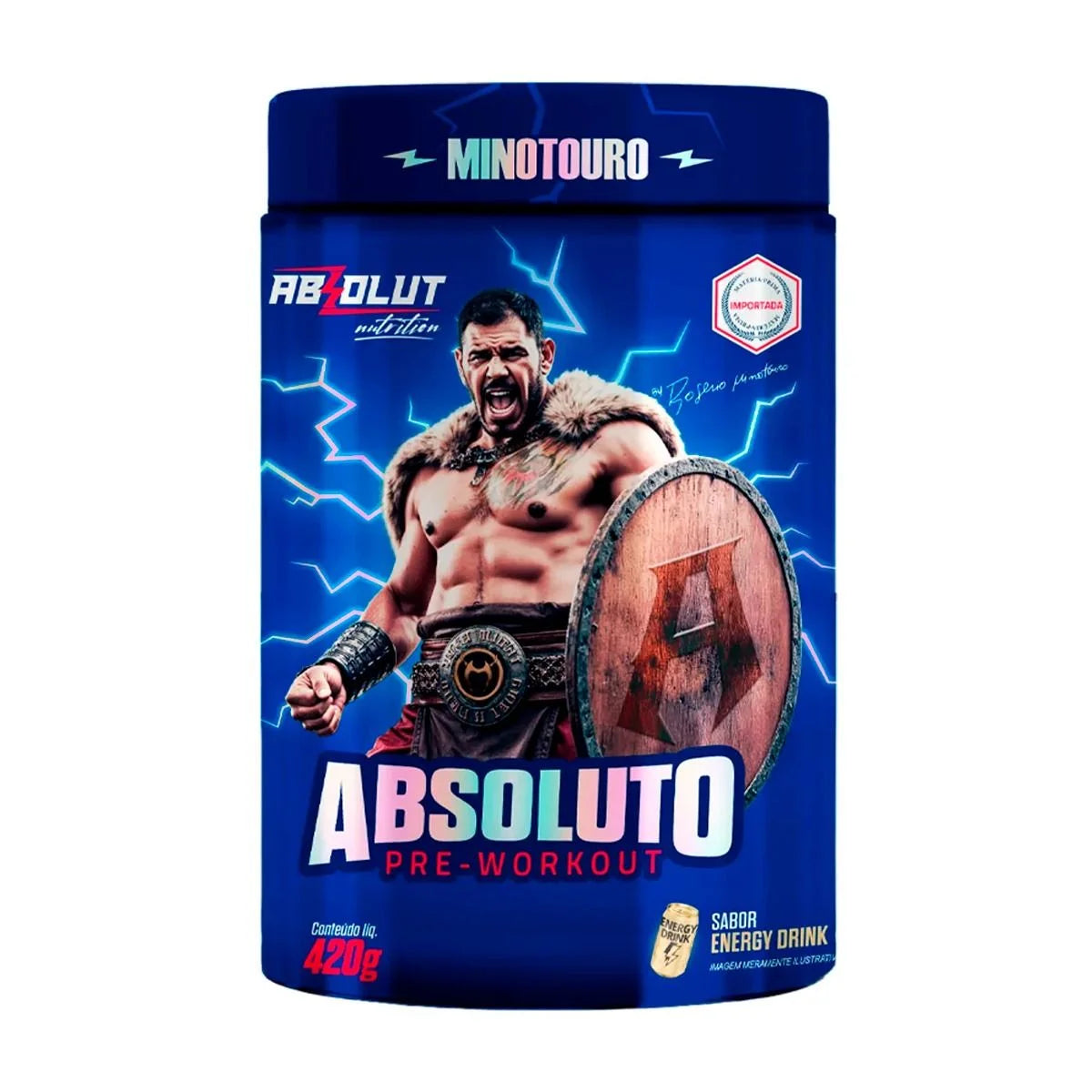 Pré-Treino Minotauro Absoluto Absolut Nutrition 200g