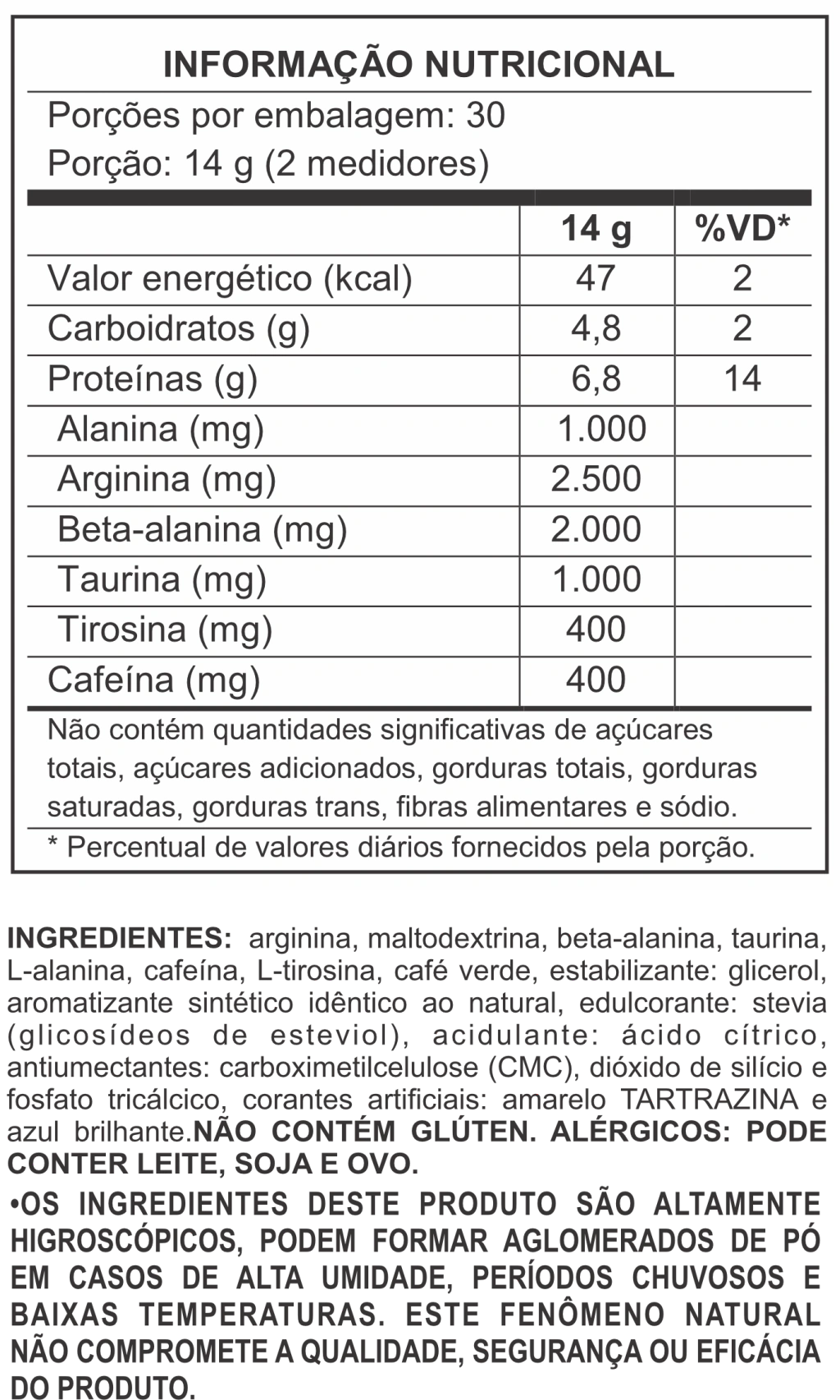 Pré-Treino Minotauro Absoluto Absolut Nutrition 200g
