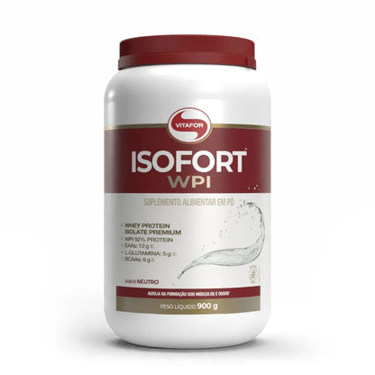 Whey Protein Isolado Isofort Vitafor 900g