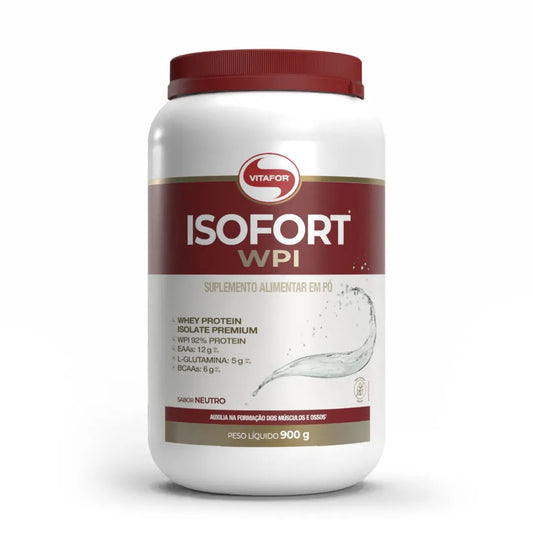 Whey Protein Isolado Isofort Vitafor 900g