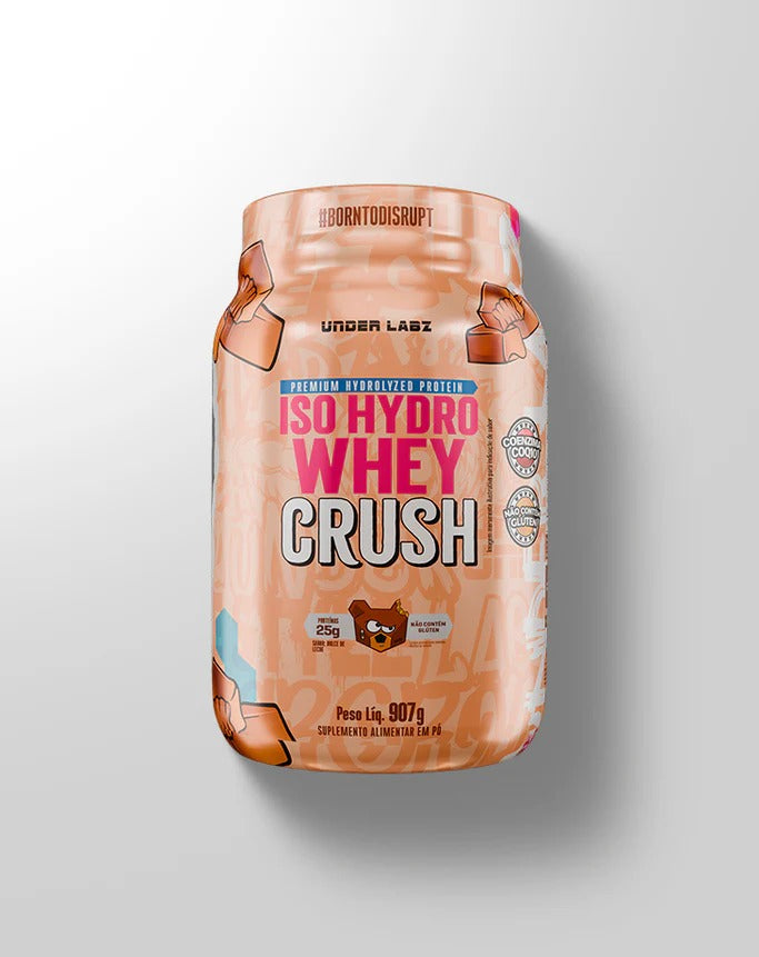 Whey Protein Isolado Hidrolizado Iso Hydro Whey Crush Under Labz 900g