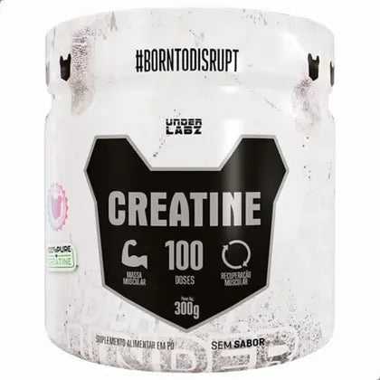 Creatina 100% Pura Under Labz Monohidratada 300g/500g