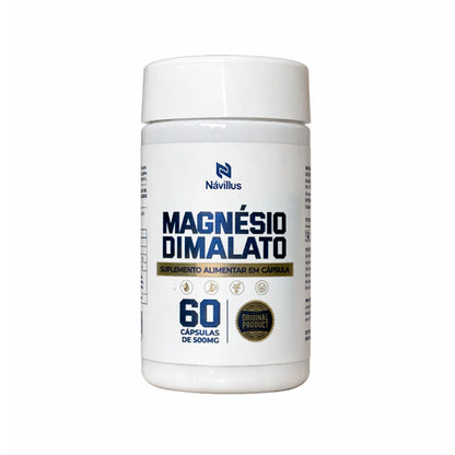 Magnésio Dimalato Navillus 60 cápsulas