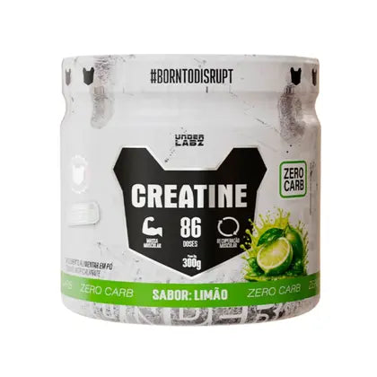 Creatina 100% Pura Saborizada Under Labz Monohidratada 300g