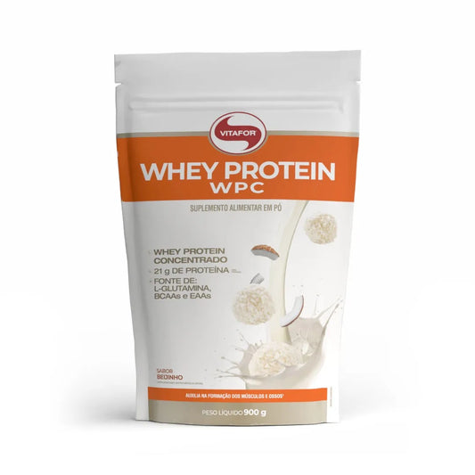Whey Protein WPC Vitafor 900g (Refil)