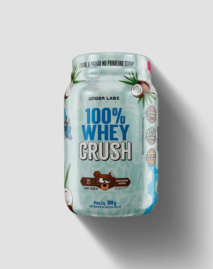 Whey Protein 100% Concentrado Under Labz 900g (Pote)