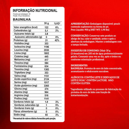 Whey Protein 100% Concentrado Integralmedica 900g