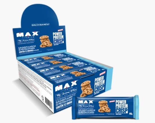 Barra de Proteína Power Protein Crisp Max Titanium (Unidade)