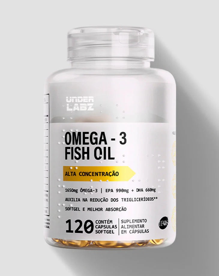 Ômega 3 Under Labz 60/120 Cápsulas