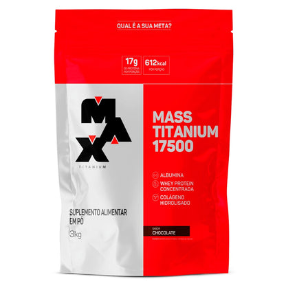 Hipercalórico Mass Titanium 17500 Max Titanium 3kg