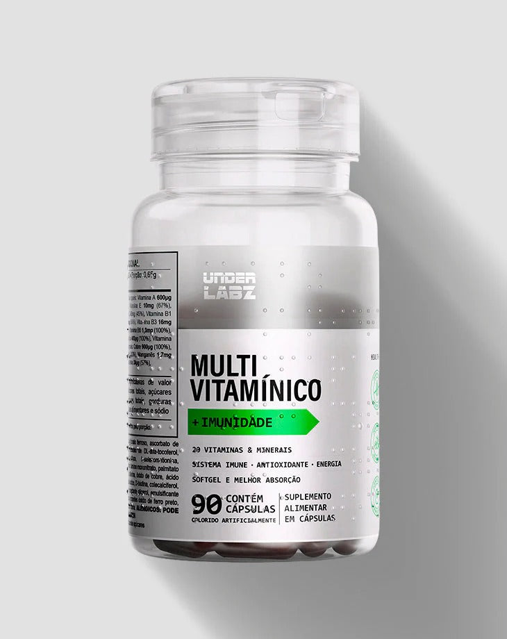 Multivitamínico Under Labz 90 cápsulas