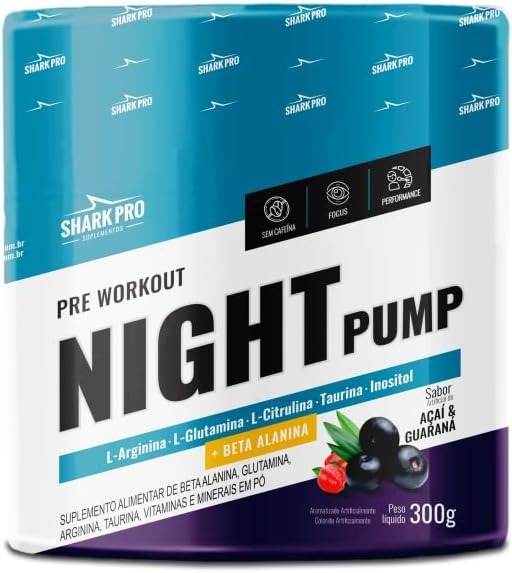 Pré-Treino Night Pump 300gr (Sem cafeína)
