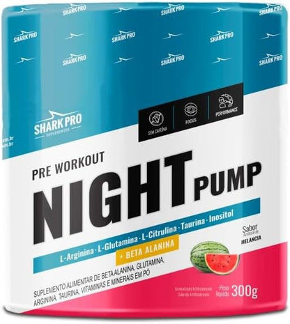 Pré-Treino Night Pump 300gr (Sem cafeína)