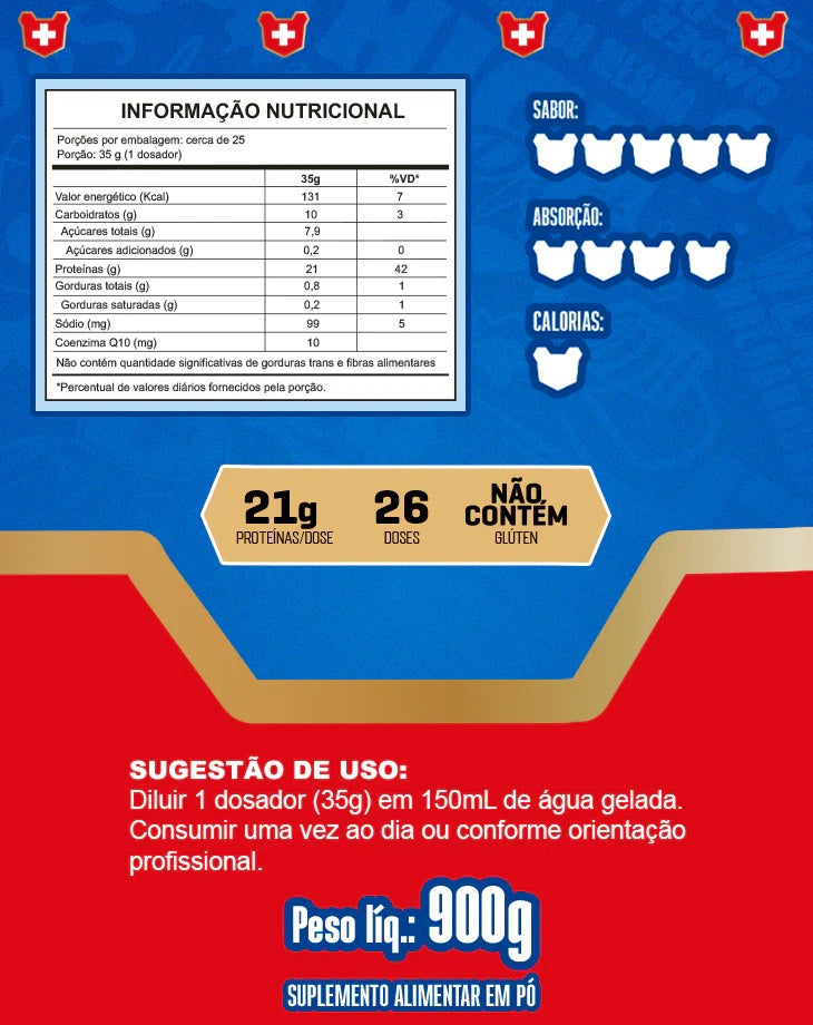 Whey Protein 100% Concentrado Under Labz 900g (Refil)