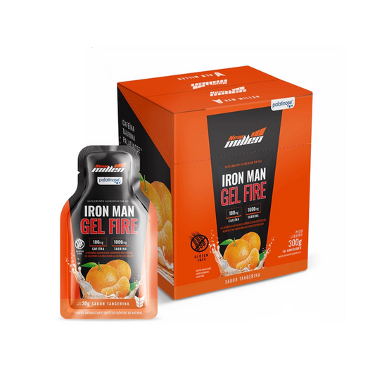 Gel de Carboidrato Iron Man Energy Gel New Millen (Unidade)