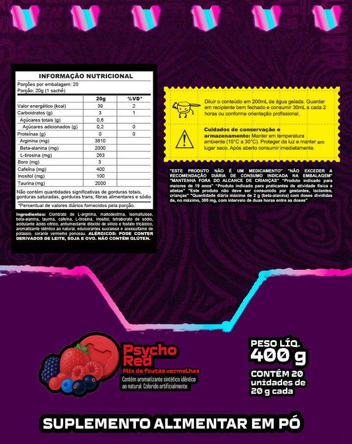Pré Treino Fckng Booster Under Labz (Dose Unica)