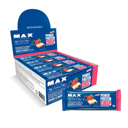 Barra de Proteína Power Protein Crisp Max Titanium (Unidade)