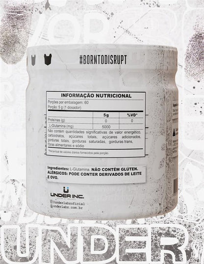 Glutamina 100% Pura Underlabz 300g