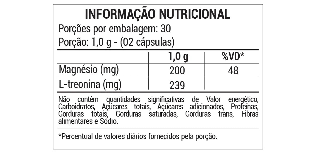 Magnésio Treonato Navillus 60 cápsulas